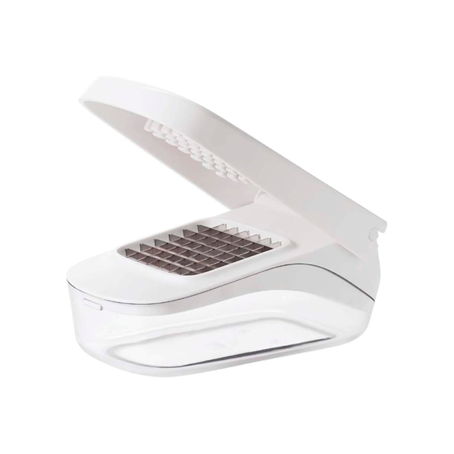 OXO Good Grips - Picadora de verduras y cebollas con apertura de vertido fácil