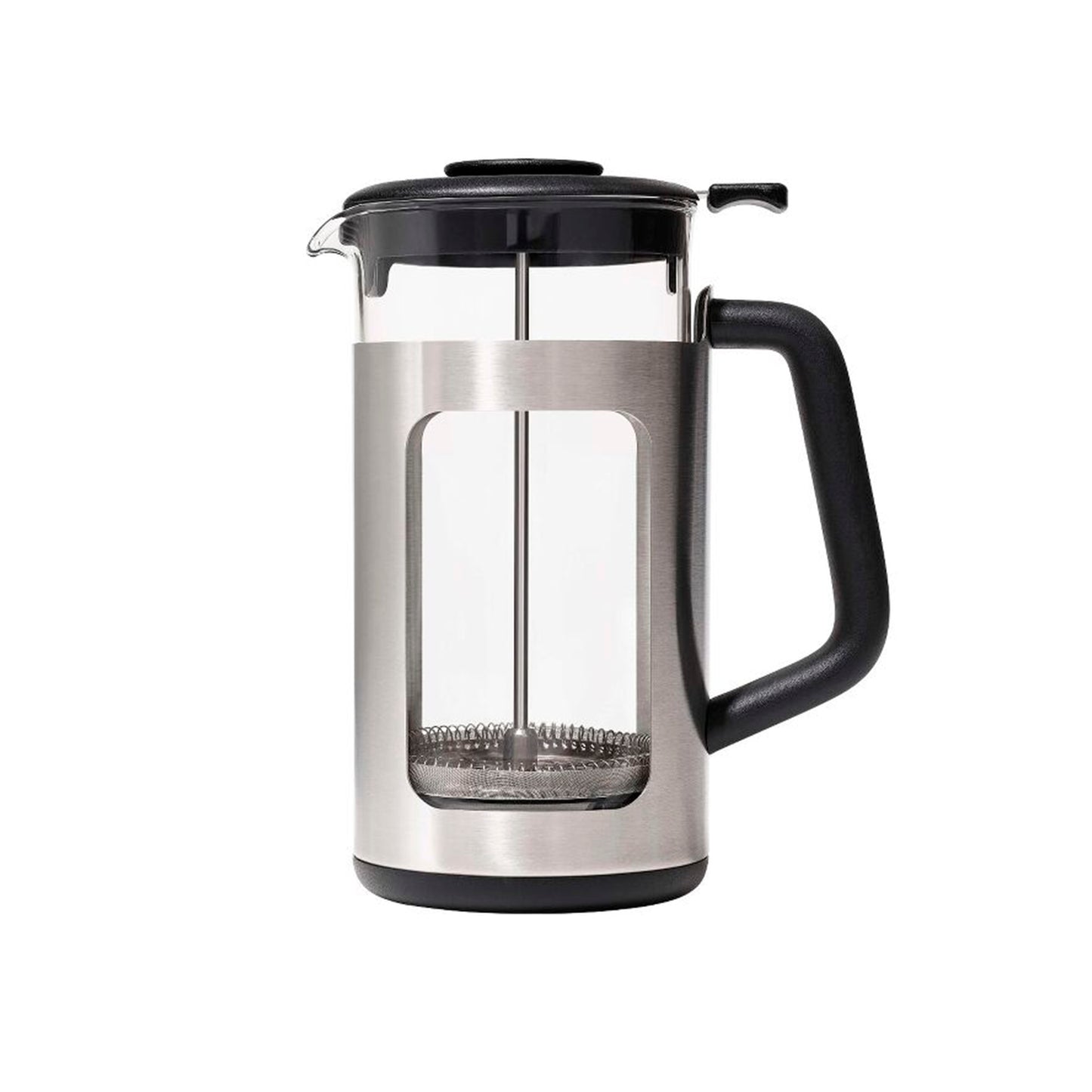 OXO Cafetera de prensa francesa de acero inoxidable Brew - 32oz