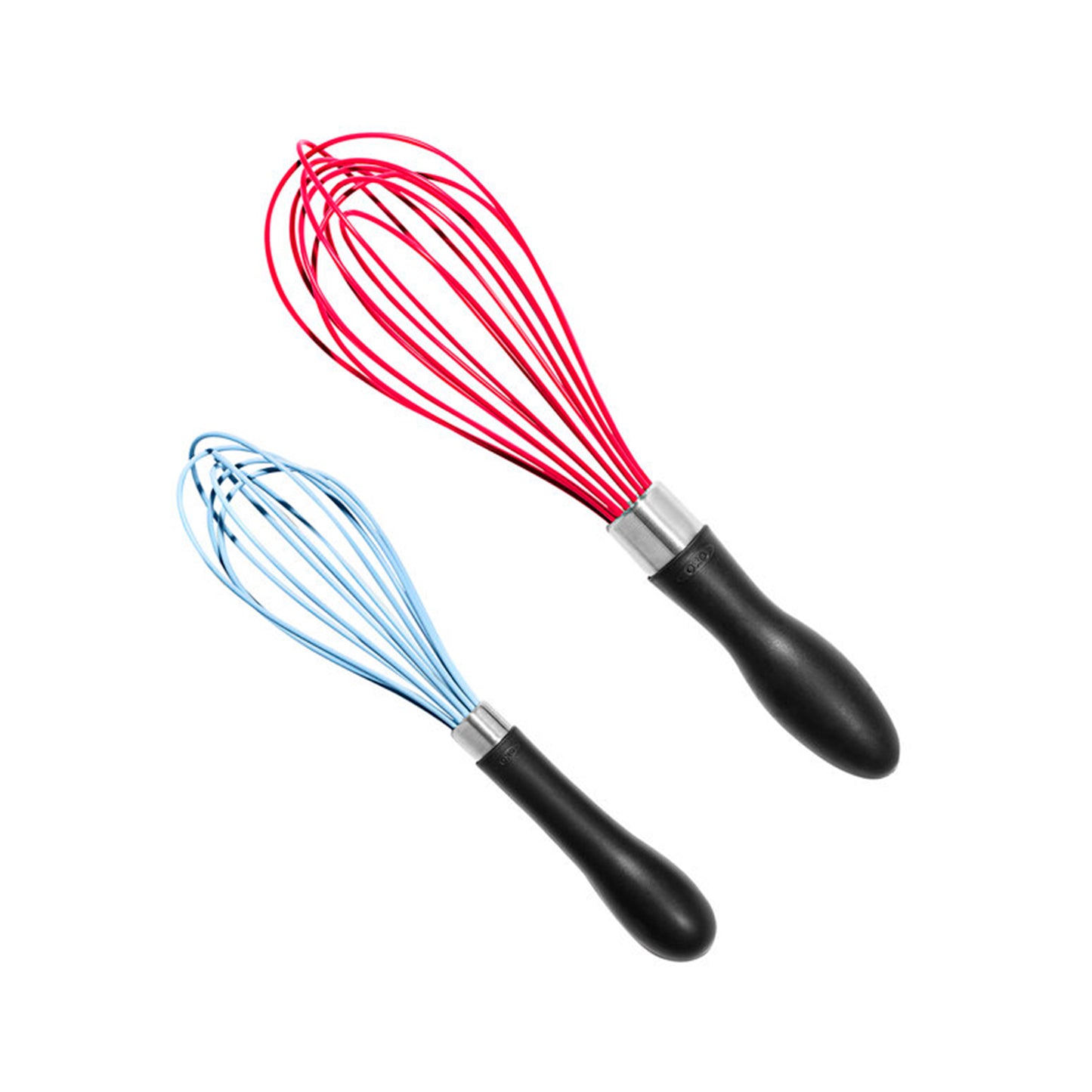 OXO Good Grips - Juego de 2 batidores de silicona