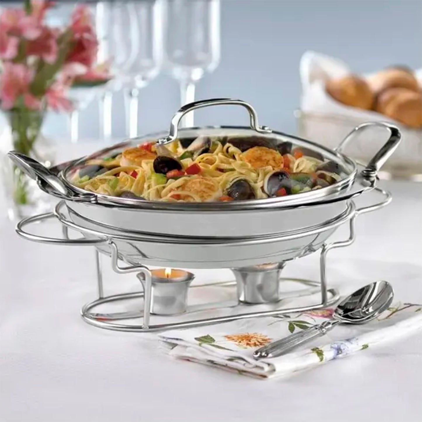 Sartén de Buffet Cuisinart 7BSR-28 Inoxidable - Plata
