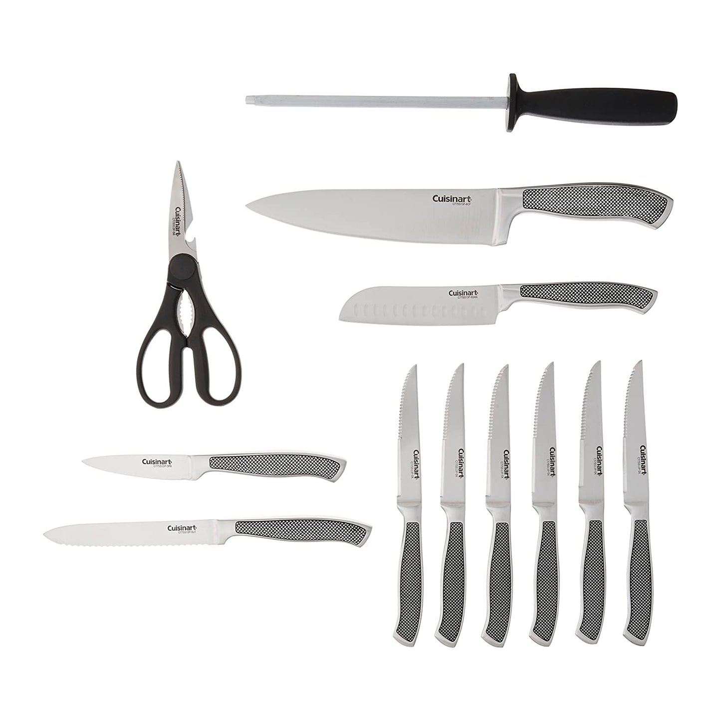 Juego De Cuchillos Cuisinart C77SS-13P - Negro