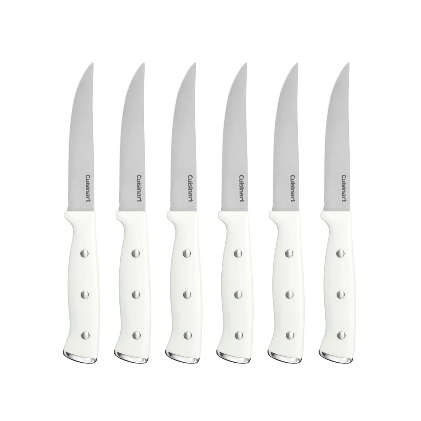 Cuisinart C77WTR-6PSK - Juego de cuchillos para carne con triple remache, 6 piezas