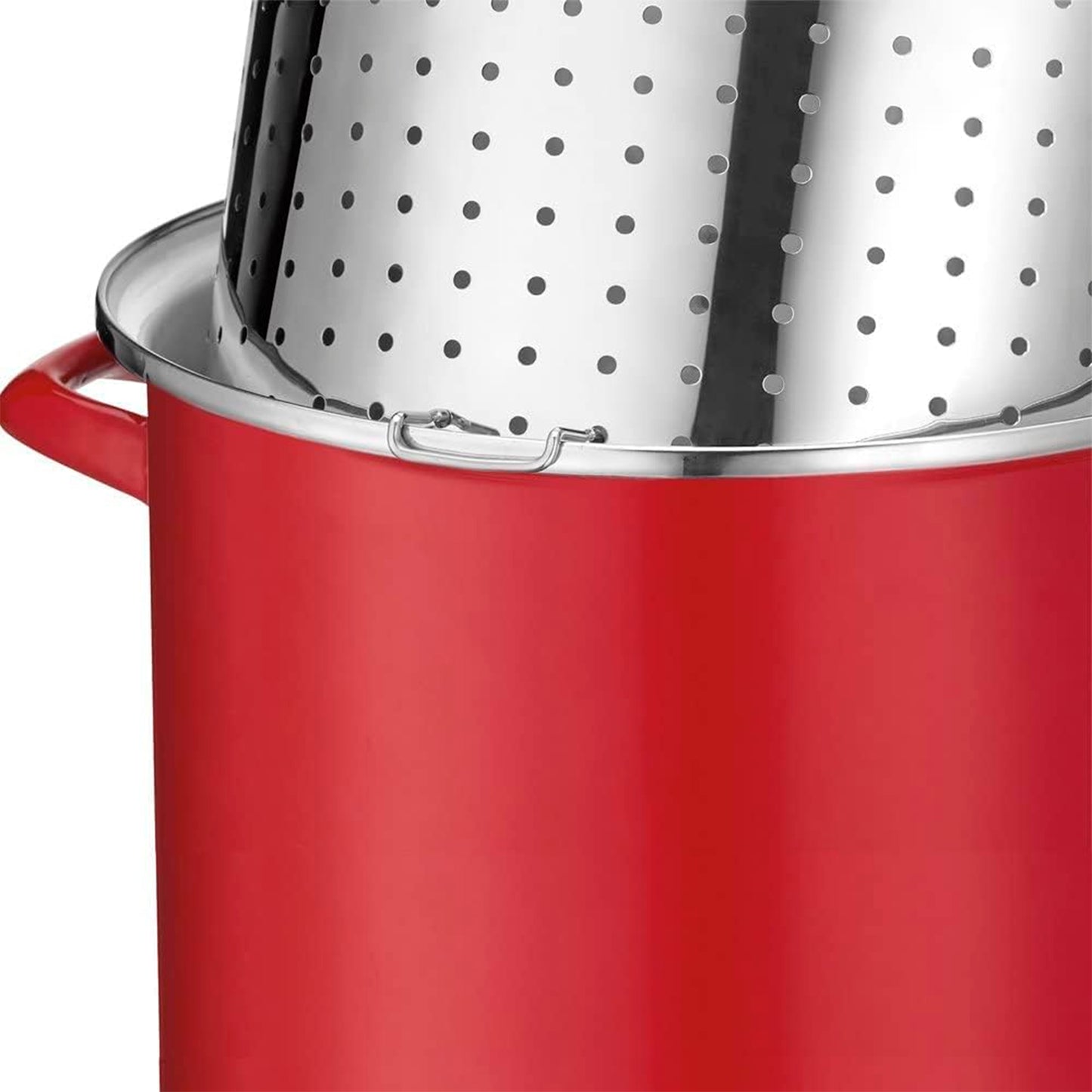 Cacerola Cuisinart Stockpot EOS126-28R - Rojo 12Litros