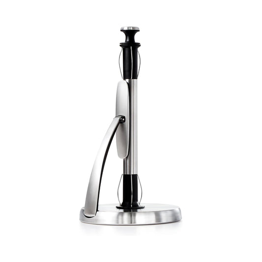 OXO Good Grips 1066736 Dispensador de Toalla Acero Inox con Brazo