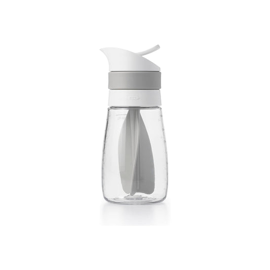 OXO Good Grips - Mezclador de condimentos para ensalada, modelo para girar y servir, Gris