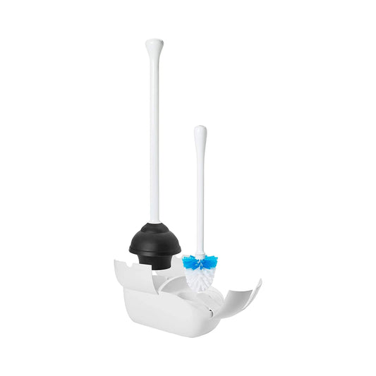 OXO Good set de cepillo para inodoro y desatascador