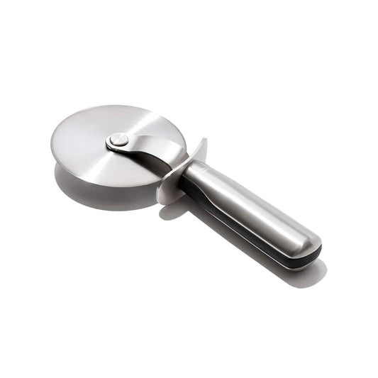 OXO Rueda de pizza de acero de 4 pulgadas, acero inoxidable