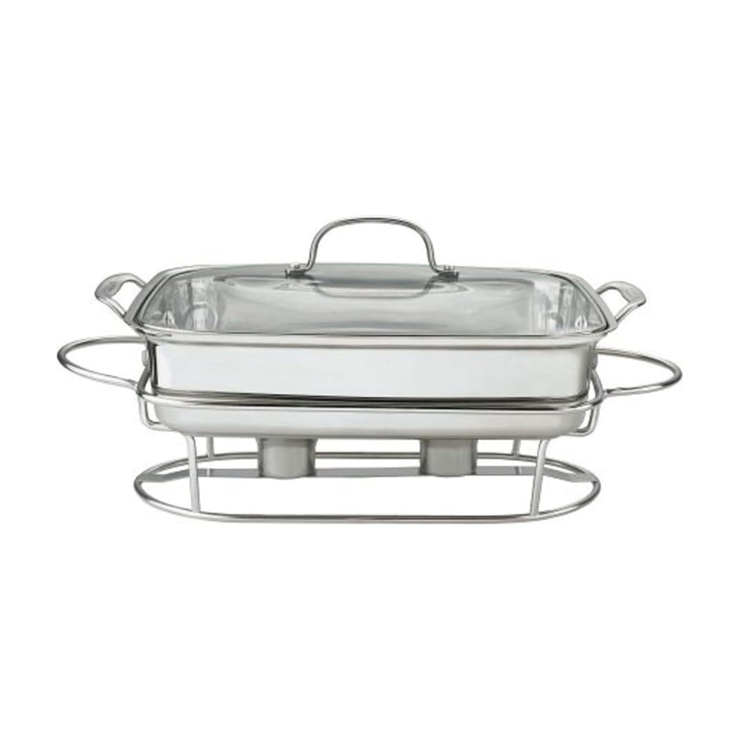 Servidor de buffet rectangular de acero inoxidable 7BSRT-31