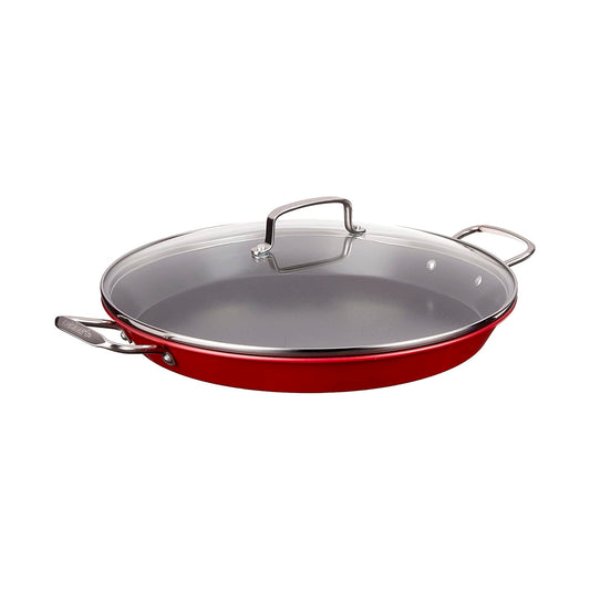 Sartén Cuisinart ASP-38CR para Paella - Rojo