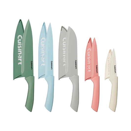 Cuisinart C55-10PCER Juego de cubiertos recubiertos de cerámica de 10 piezas