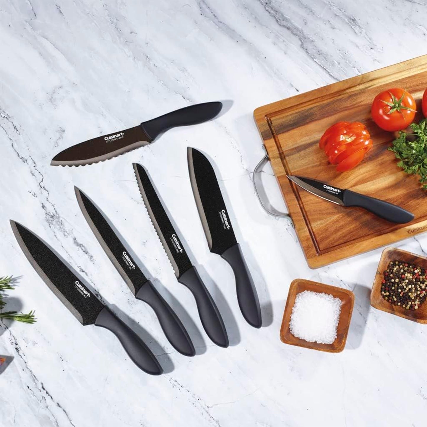 Juego de Cuchillos Cuisinart C77-12PMB Negro