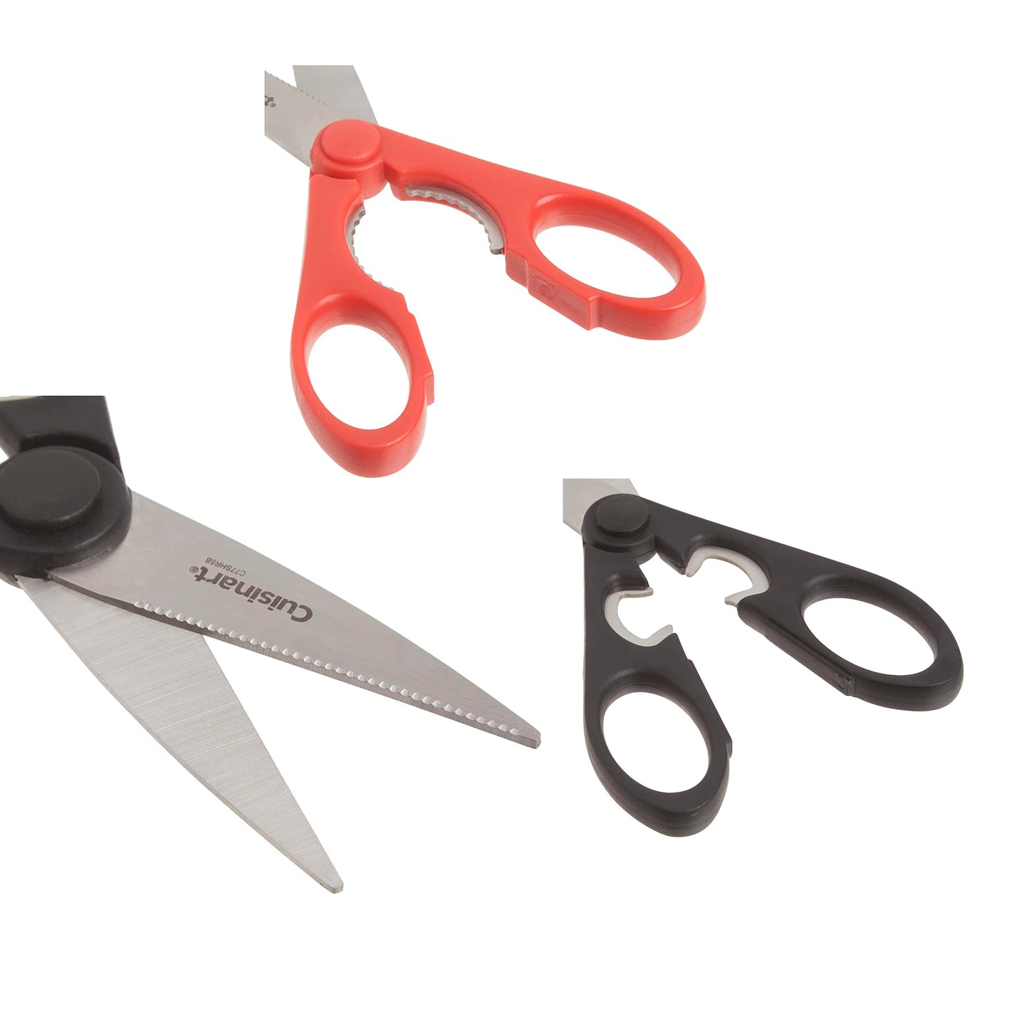 Kit de Tijeras Multiusos Cuisinart C77-2PSHR8B7R - 20-18 cm
