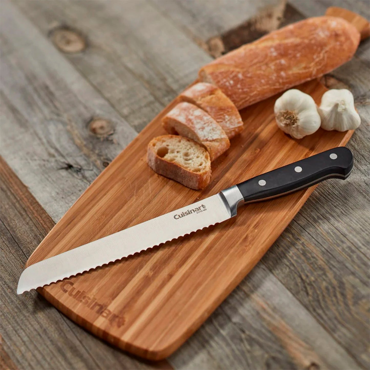 Cuchillo de Pan Cuisinart C77TR-8BD de Triple Remache