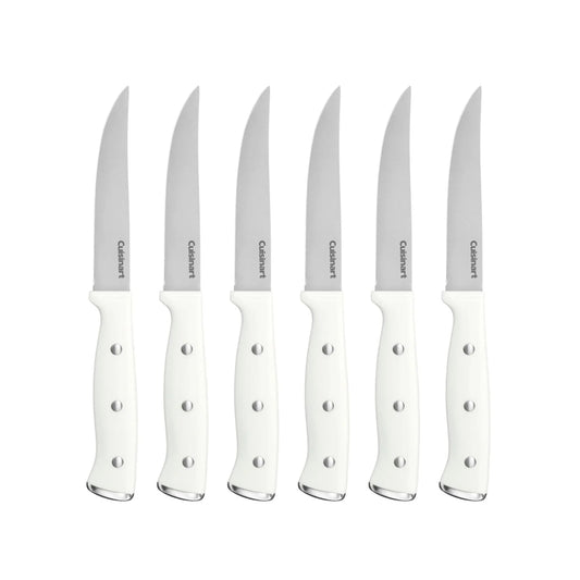 Cuisinart C77WTR-6PSK - Juego de cuchillos para carne con triple remache, 6 piezas