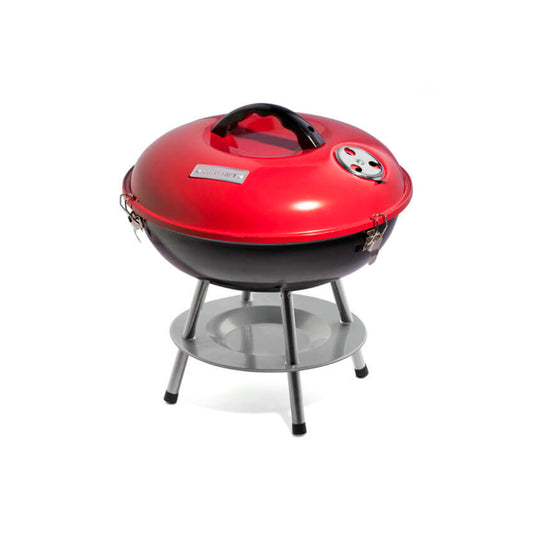 Parrilla de carbón portátil Cuisinart ccg-190, 14 in, Rojo