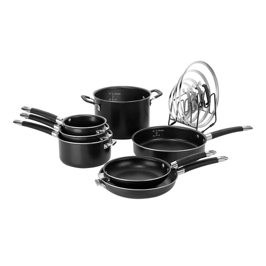 Juego de Ollas Cuisinart N51-12BK 12 Piezas Negro