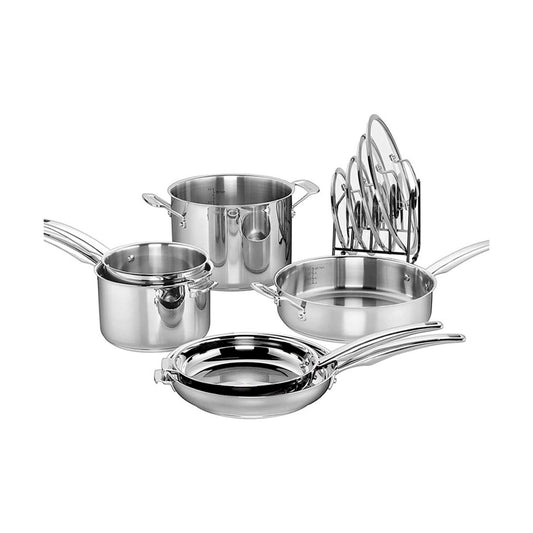 Cuisinart Juego de 11 piezas de acero inoxidable Smartnest® N91-11